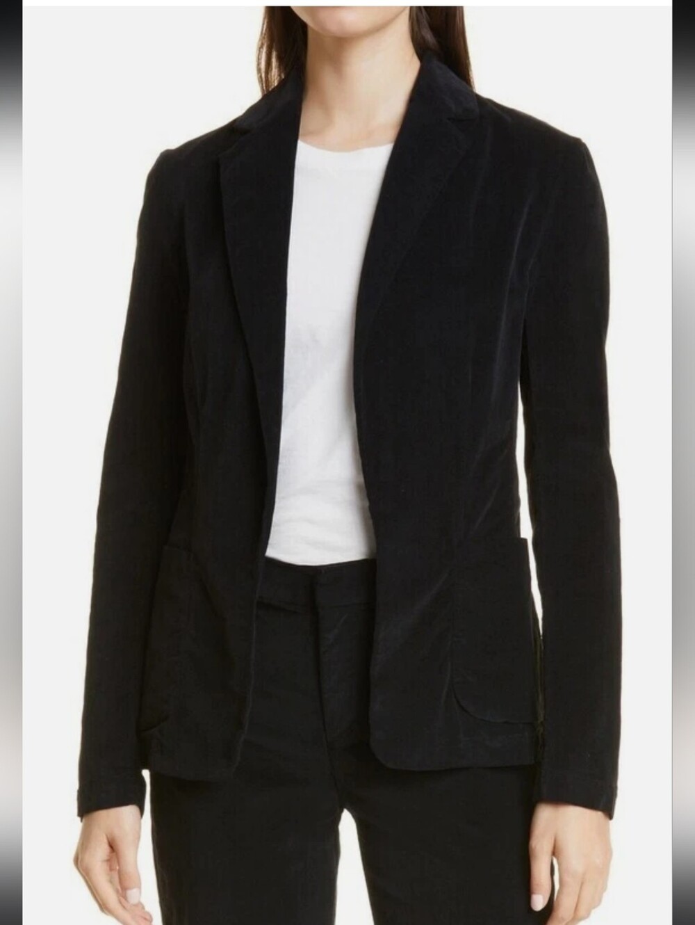 Frank & Eileen Dublin Black Blazer Medium